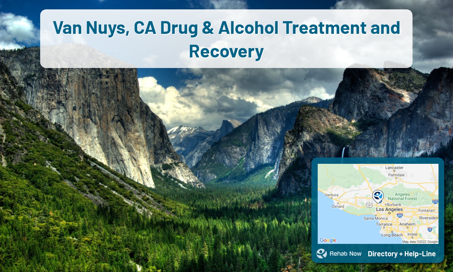 Drug rehab and alcohol treatment services nearby Van Nuys, CA. Need help choosing a treatment program? Call our free hotline!