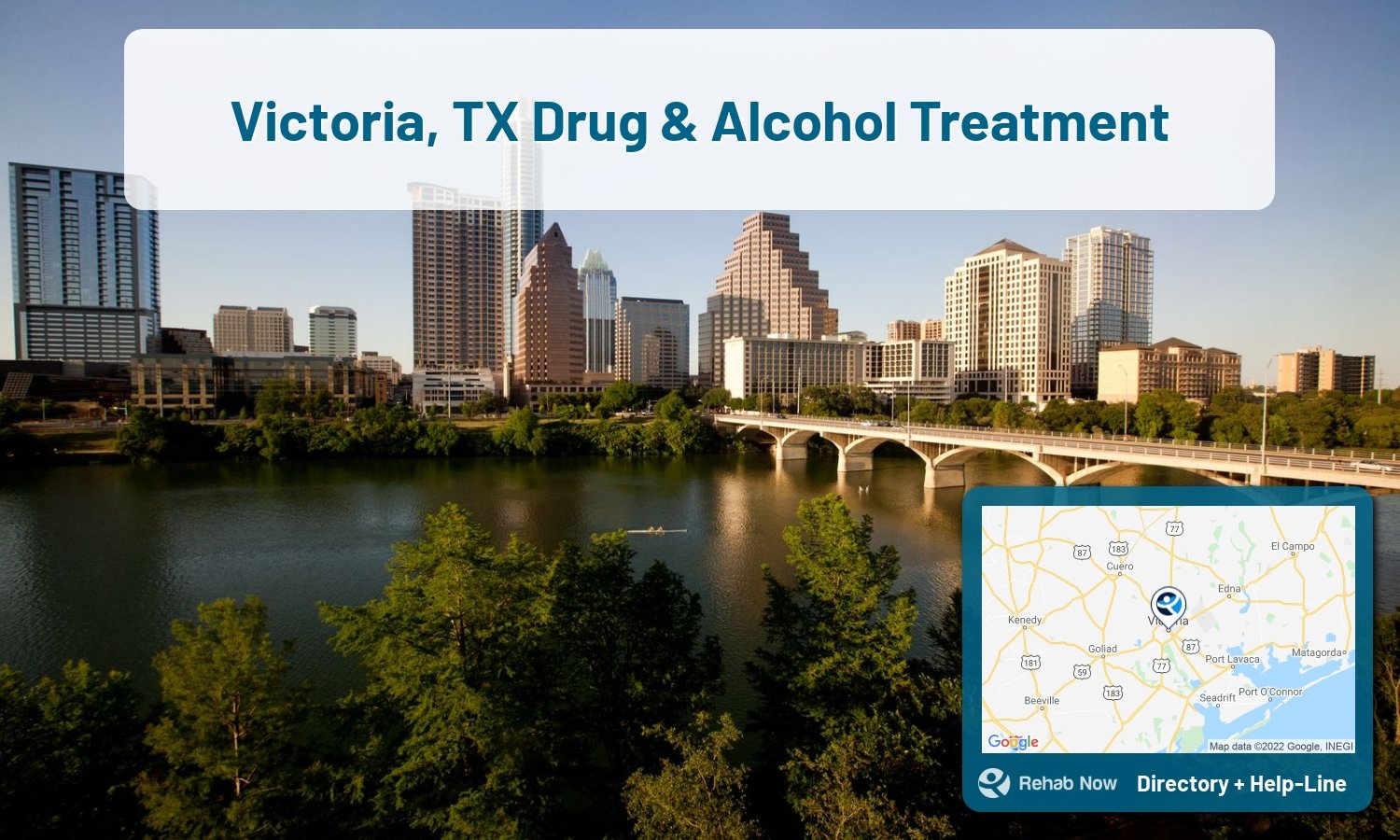 Need treatment nearby in Victoria, Texas? Choose a drug/alcohol rehab center from our list, or call our hotline now for free help.