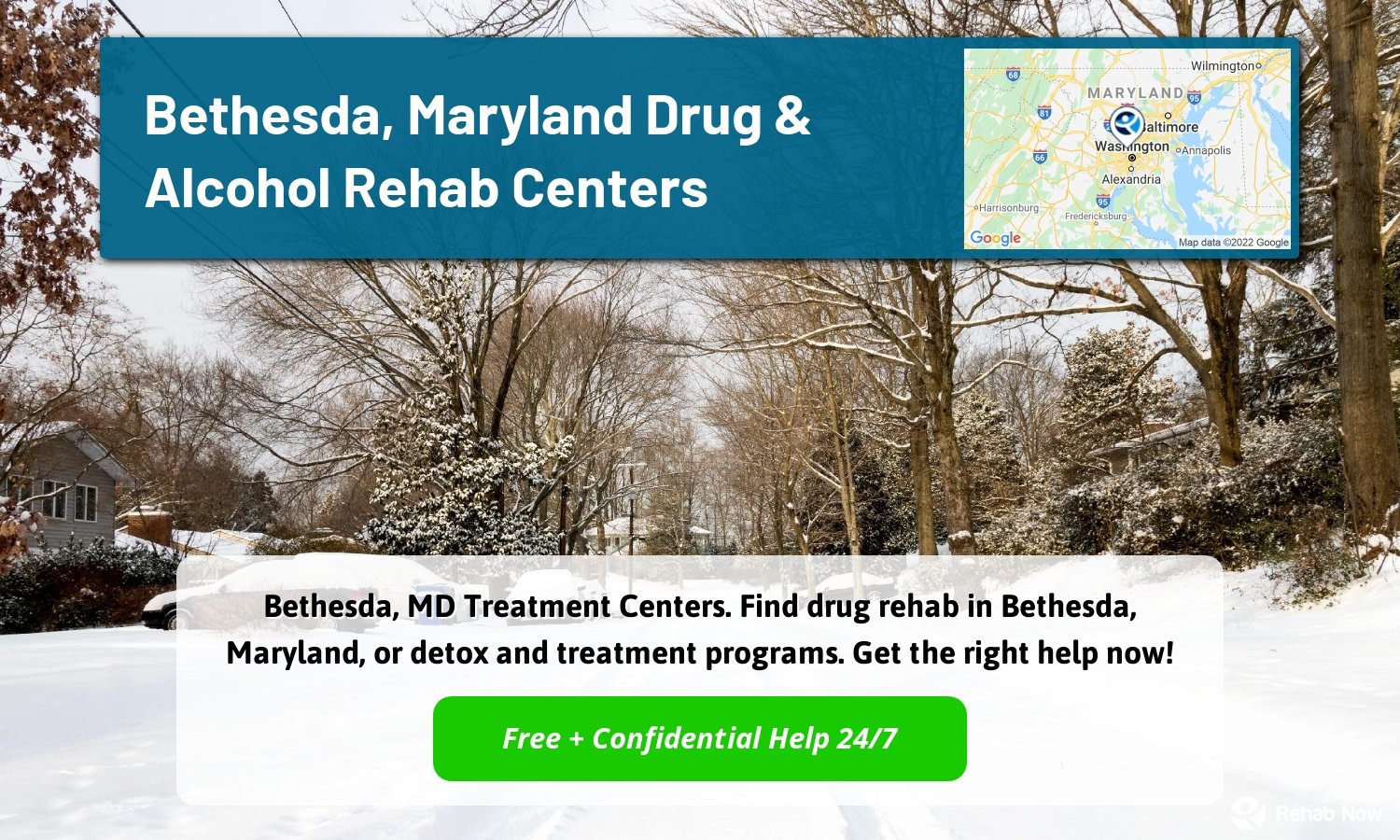 Bethesda, MD Treatment Centers. Find drug rehab in Bethesda, Maryland, or detox and treatment programs. Get the right help now!