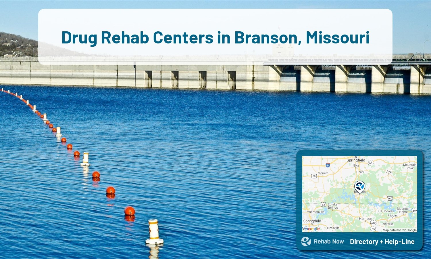 Drug rehab and alcohol treatment services near you in Branson, Missouri. Need help choosing a center? Call us, free.