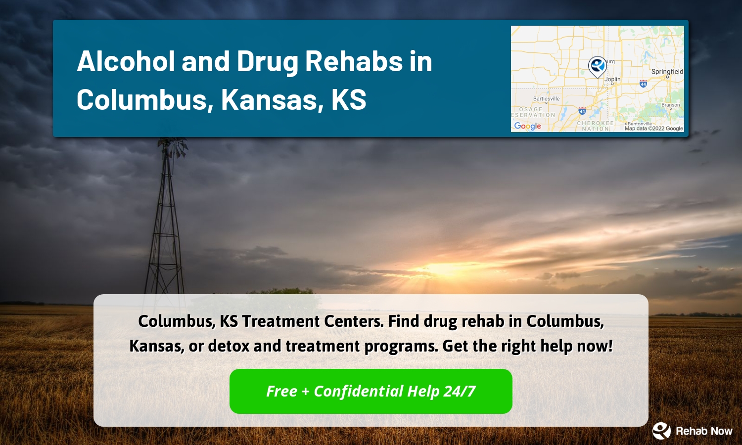 Columbus, KS Treatment Centers. Find drug rehab in Columbus, Kansas, or detox and treatment programs. Get the right help now!