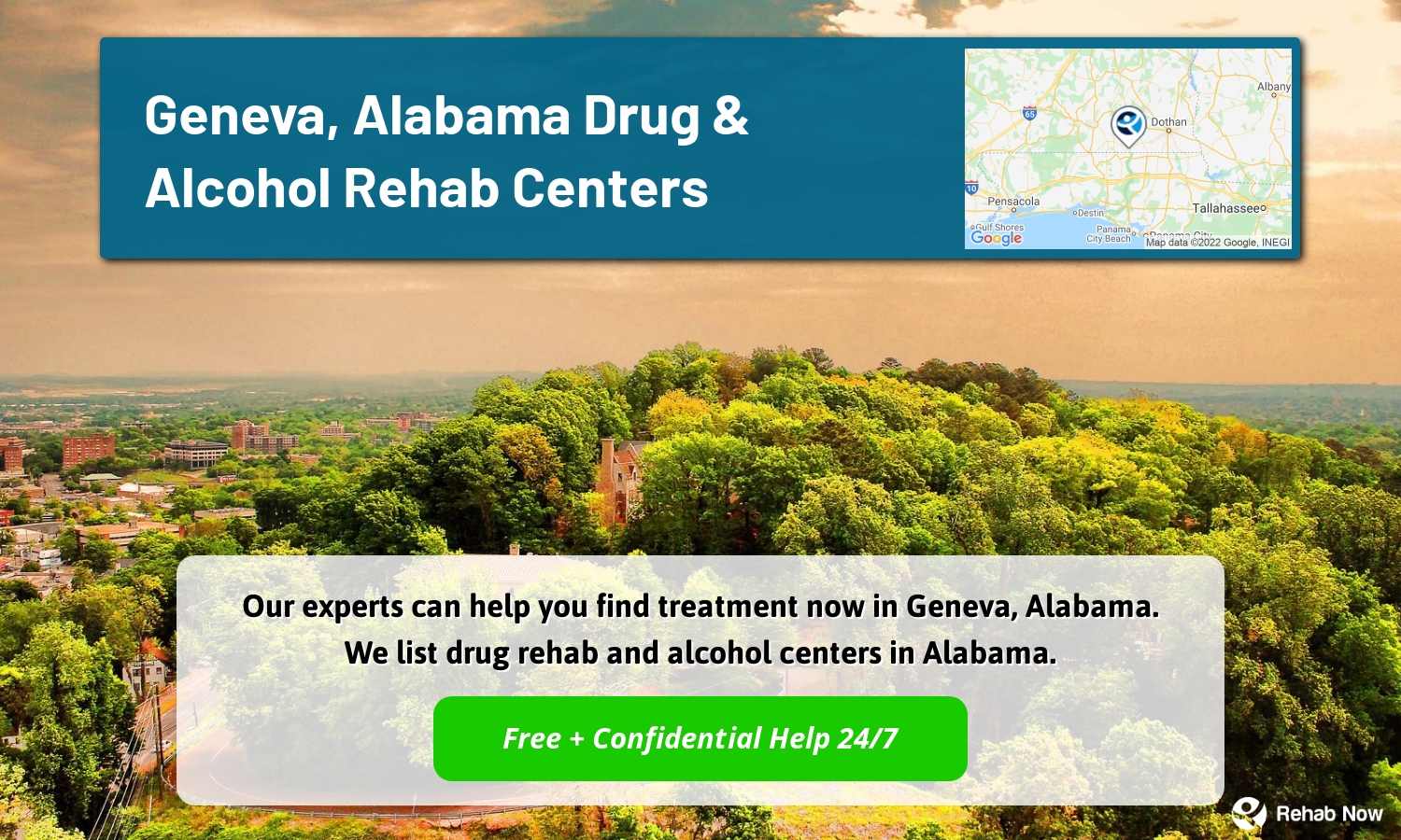 Our experts can help you find treatment now in Geneva, Alabama. We list drug rehab and alcohol centers in Alabama.