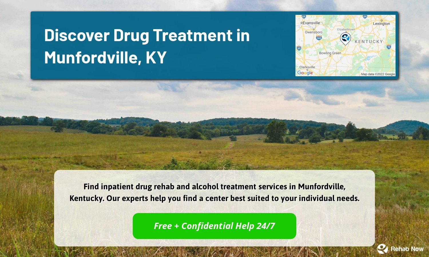 Find inpatient drug rehab and alcohol treatment services in Munfordville, Kentucky. Our experts help you find a center best suited to your individual needs.