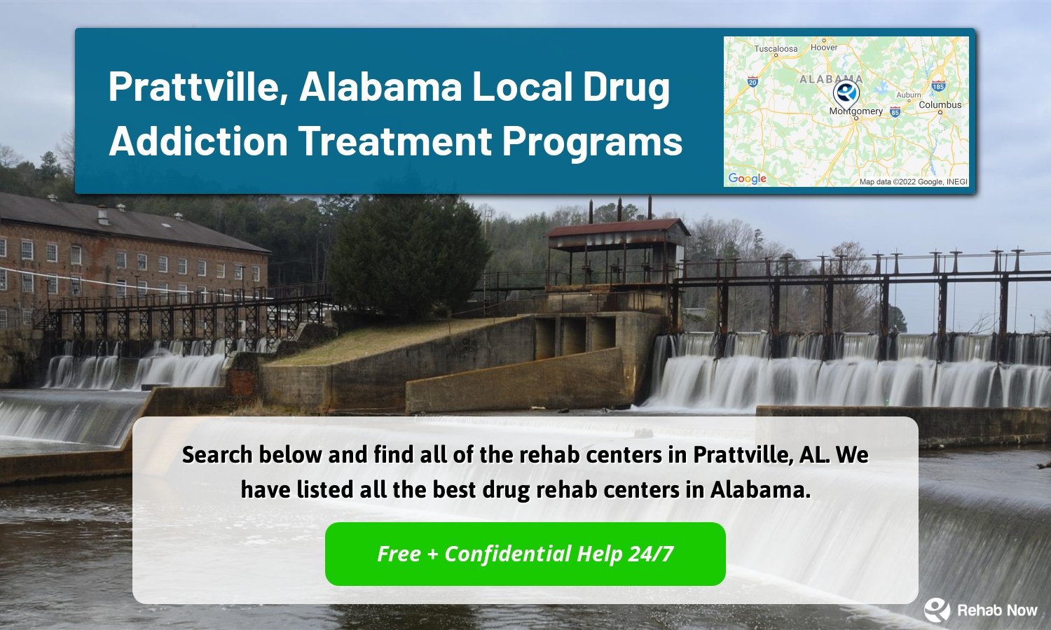 Search below and find all of the rehab centers in Prattville, AL. We have listed all the best drug rehab centers in Alabama.