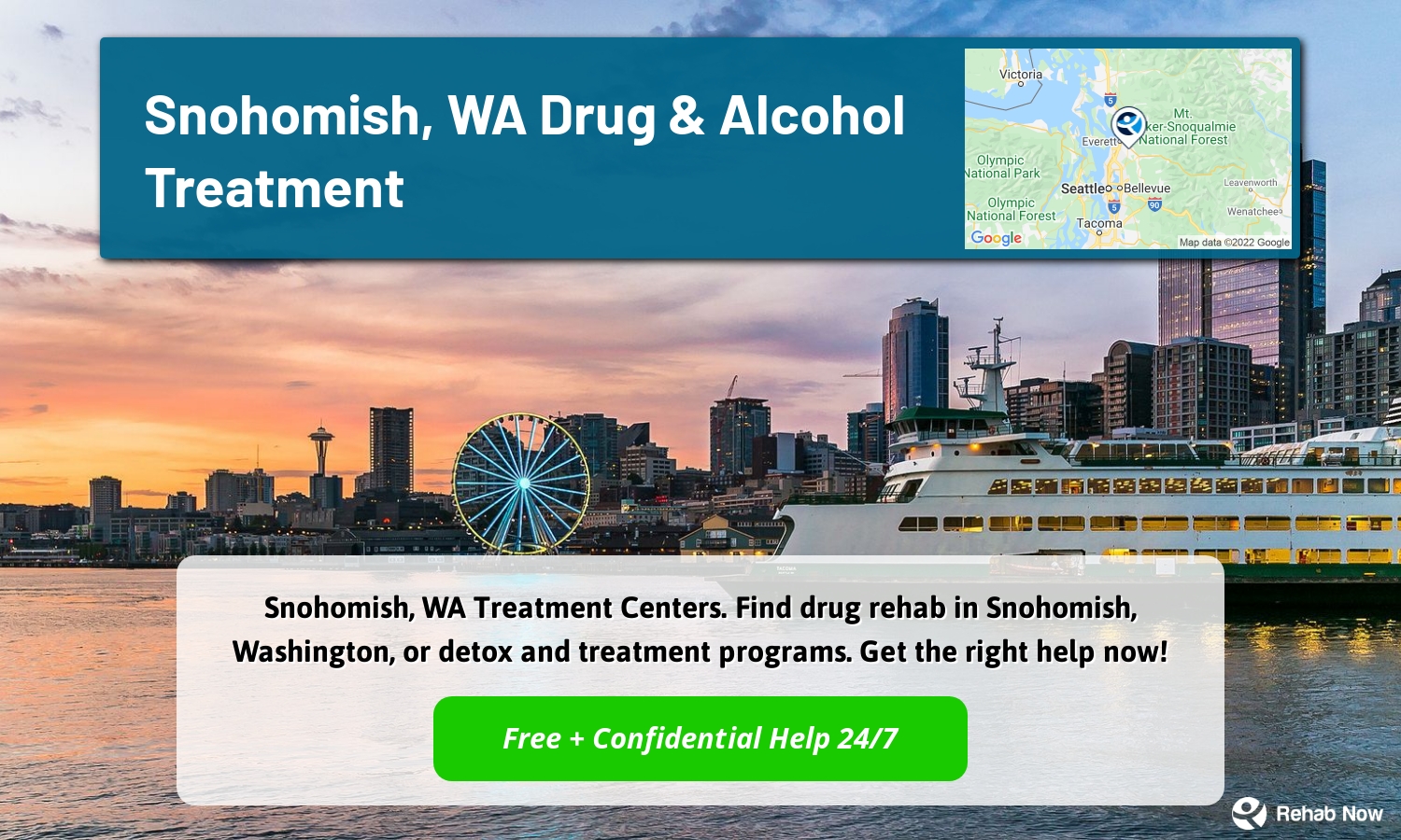 Snohomish, WA Treatment Centers. Find drug rehab in Snohomish, Washington, or detox and treatment programs. Get the right help now!