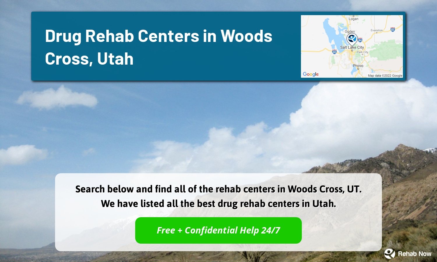 Search below and find all of the rehab centers in Woods Cross, UT. We have listed all the best drug rehab centers in Utah.