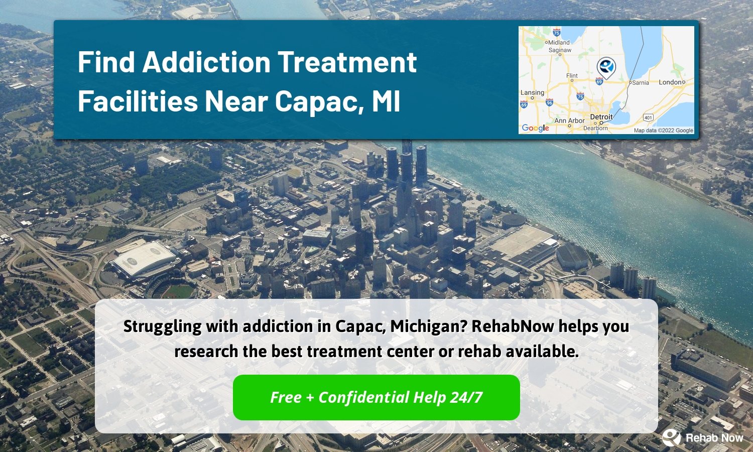 Struggling with addiction in Capac, Michigan? RehabNow helps you research the best treatment center or rehab available.
