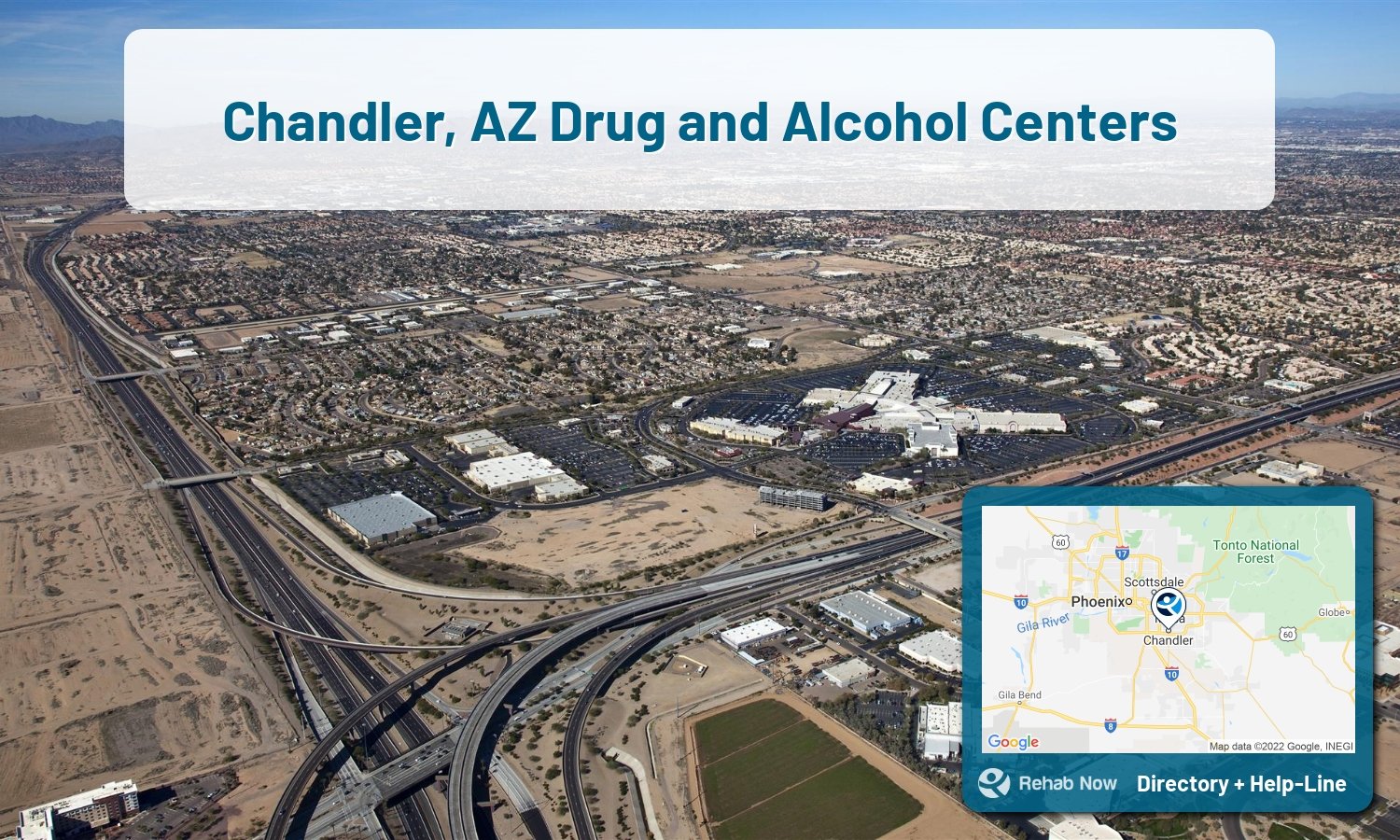 Ready to pick a rehab center in Chandler? Get off alcohol, opiates, and other drugs, by selecting top drug rehab centers in Arizona