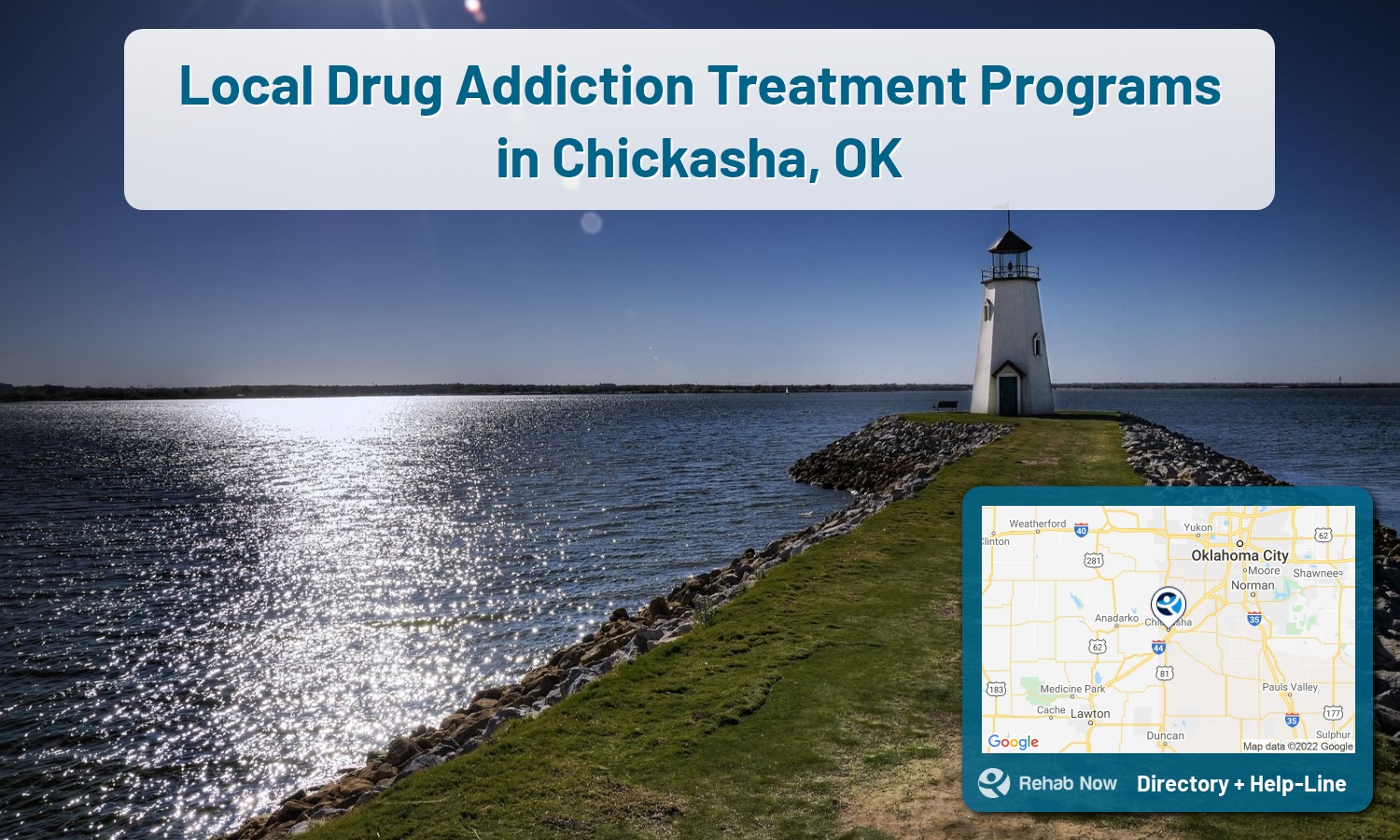 View options, availability, treatment methods, and more, for drug rehab and alcohol treatment in Chickasha, Oklahoma