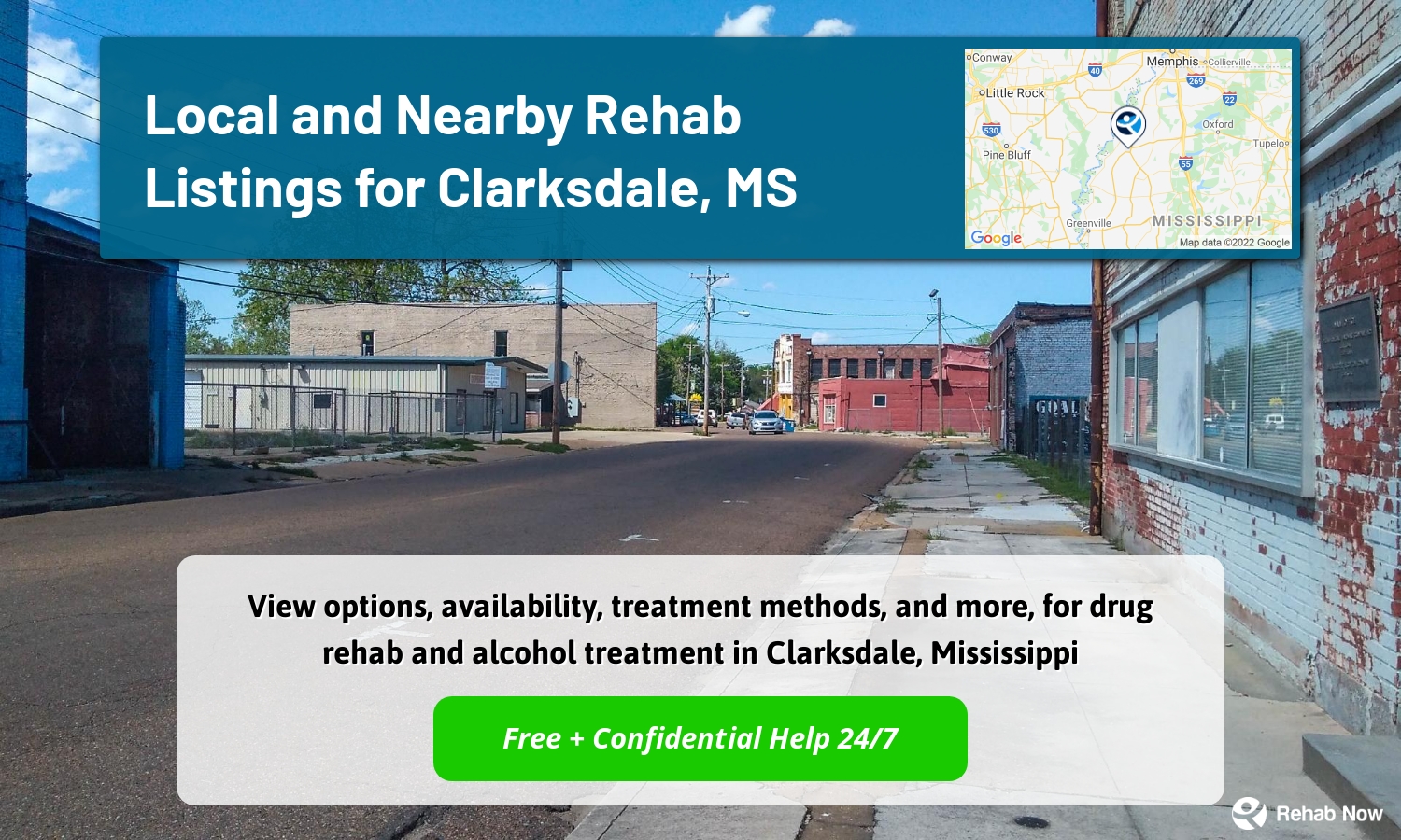 View options, availability, treatment methods, and more, for drug rehab and alcohol treatment in Clarksdale, Mississippi