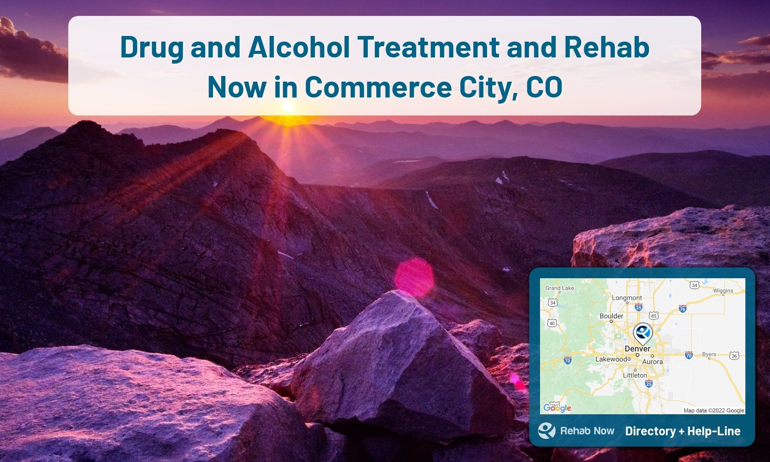 Ready to pick a rehab center in Commerce City? Get off alcohol, opiates, and other drugs, by selecting top drug rehab centers in Colorado
