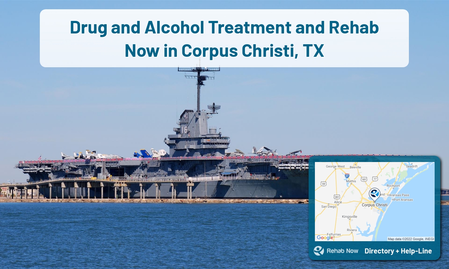 Corpus Christi, TX Treatment Centers. Find drug rehab in Corpus Christi, Texas, or detox and treatment programs. Get the right help now!
