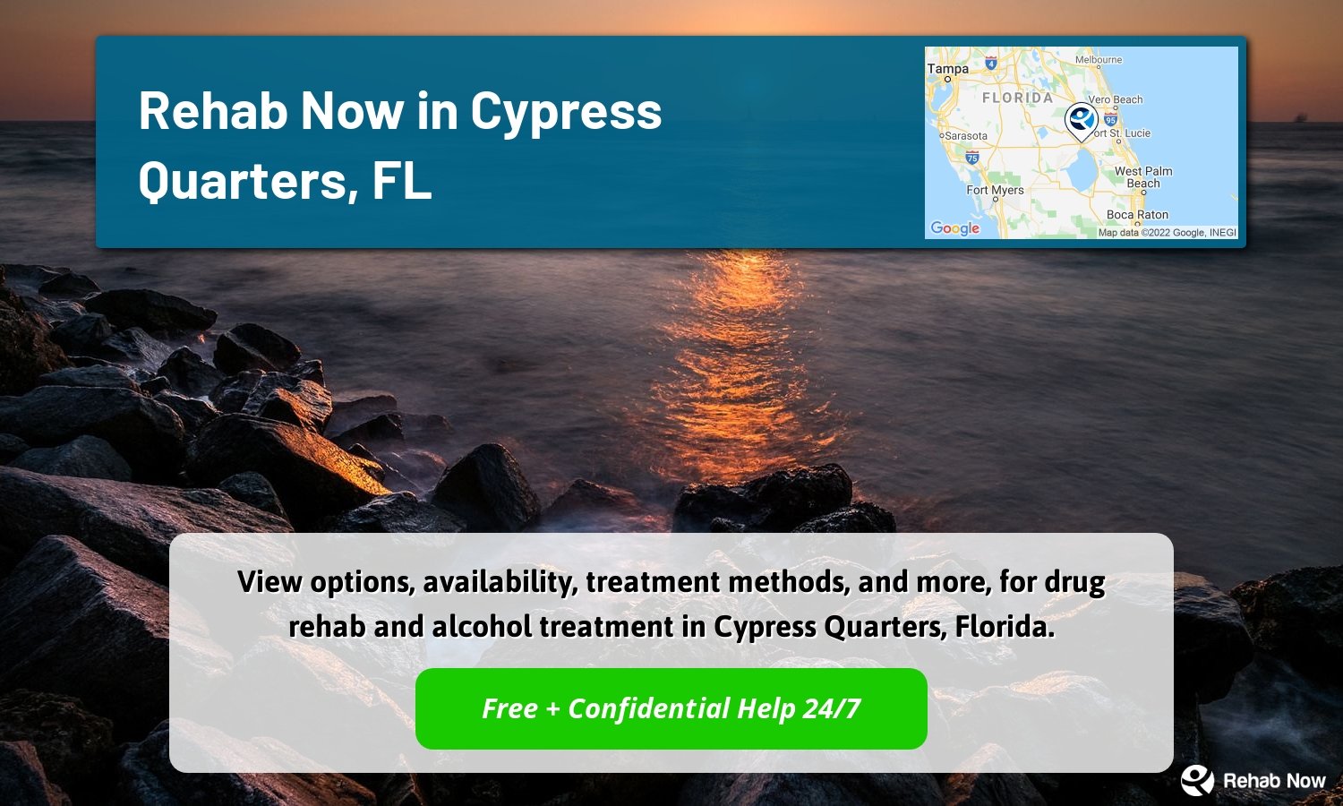 View options, availability, treatment methods, and more, for drug rehab and alcohol treatment in Cypress Quarters, Florida.