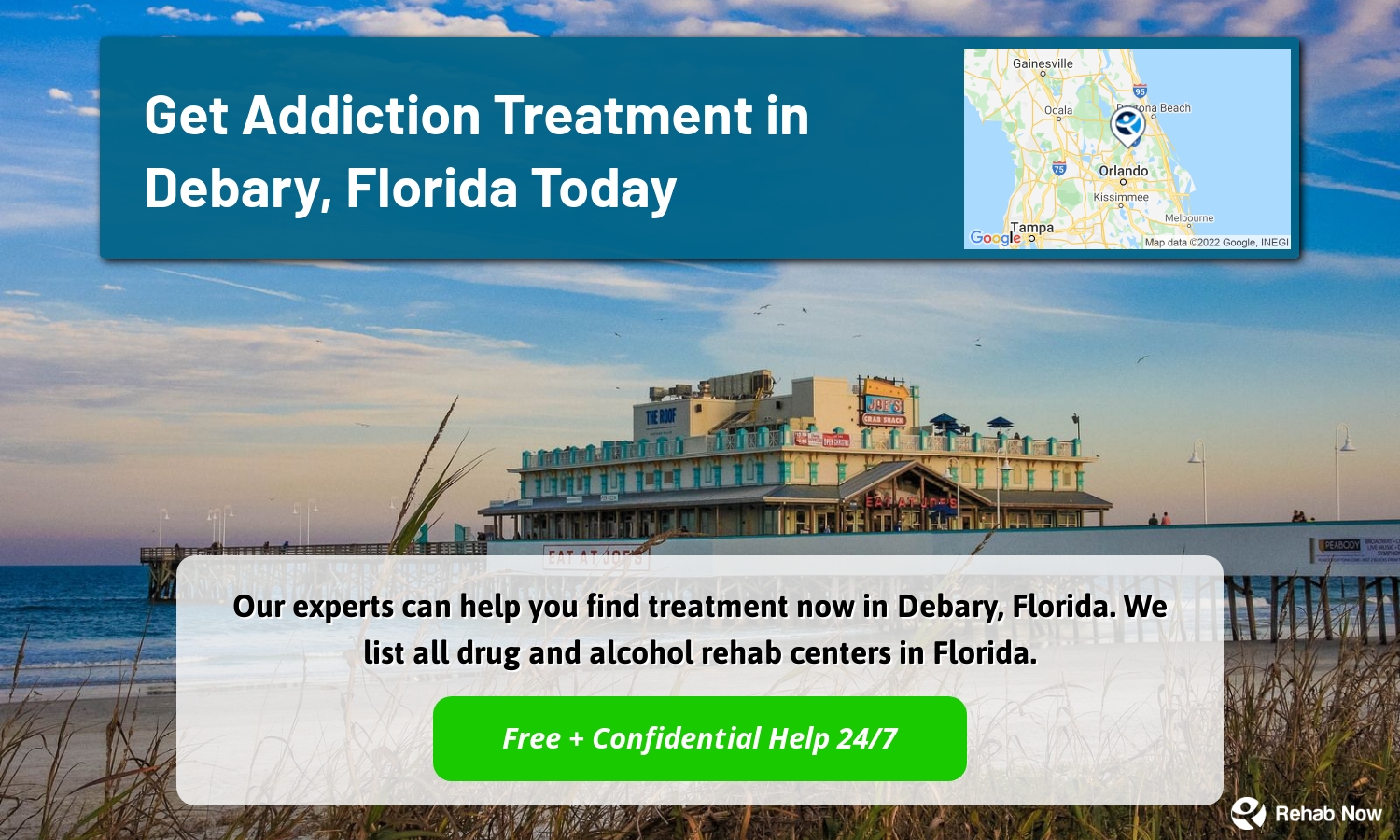Our experts can help you find treatment now in Debary, Florida. We list all drug and alcohol rehab centers in Florida.