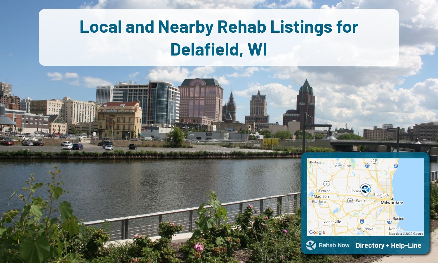 Delafield, WI Treatment Centers. Find drug rehab in Delafield, Wisconsin, or detox and treatment programs. Get the right help now!