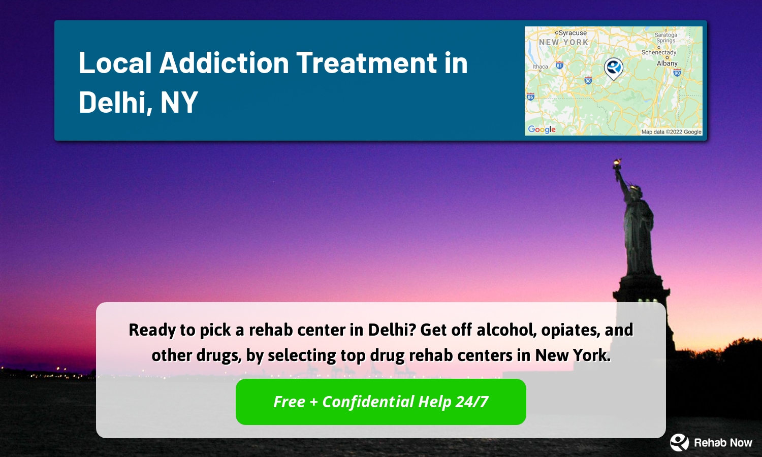 Ready to pick a rehab center in Delhi? Get off alcohol, opiates, and other drugs, by selecting top drug rehab centers in New York.