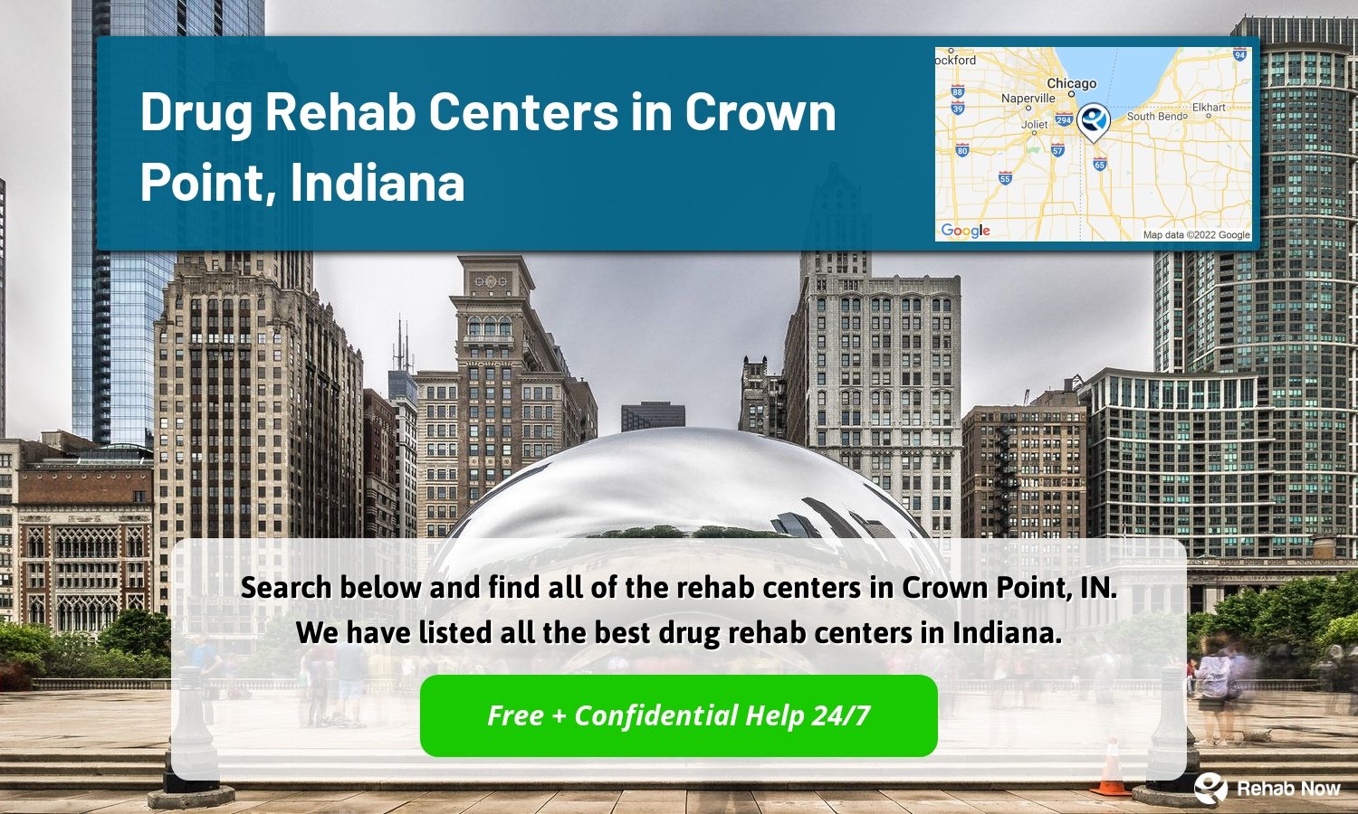 Search below and find all of the rehab centers in Crown Point, IN. We have listed all the best drug rehab centers in Indiana.