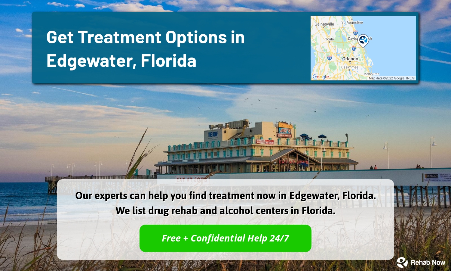 Our experts can help you find treatment now in Edgewater, Florida. We list drug rehab and alcohol centers in Florida.