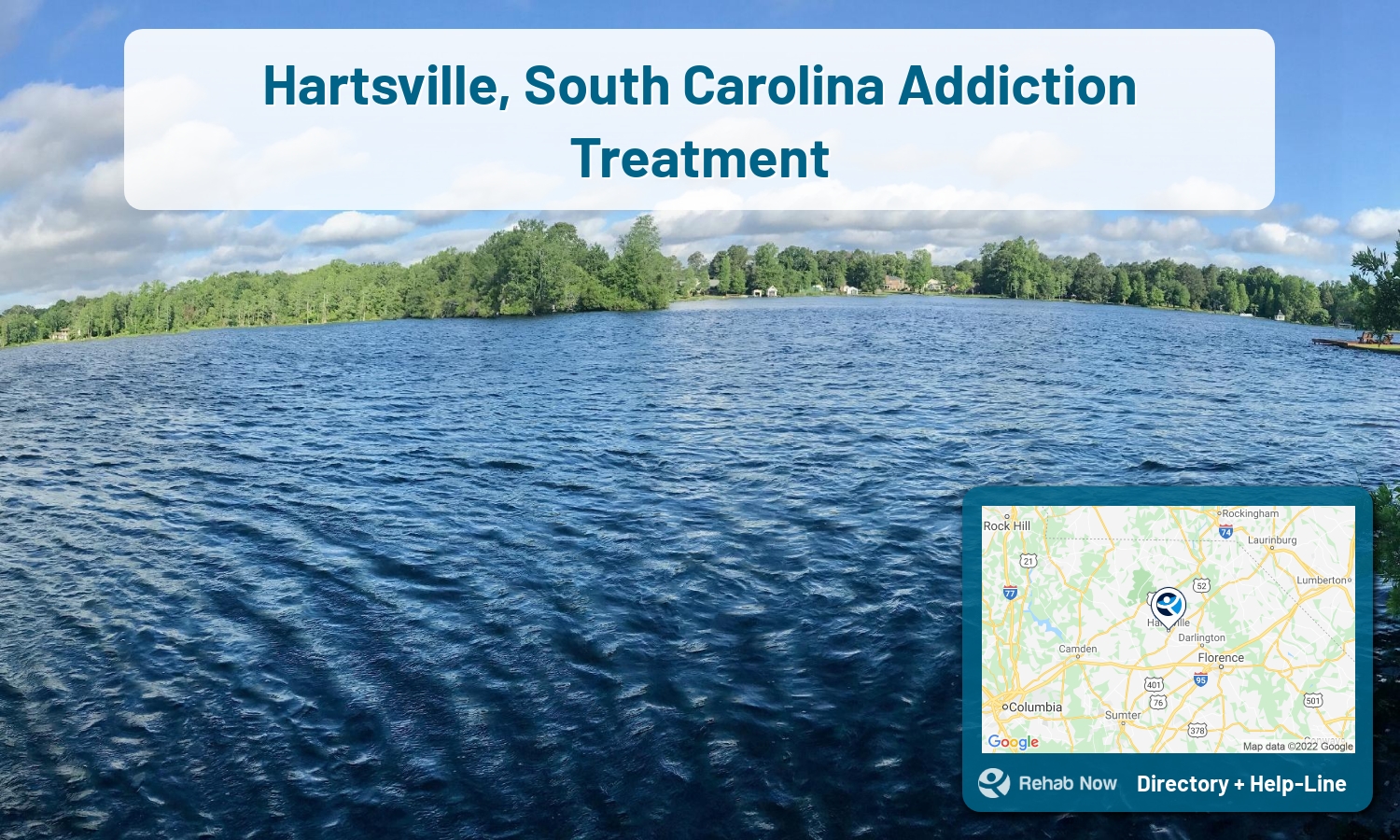 Our experts can help you find treatment now in Hartsville, South Carolina. We list drug rehab and alcohol centers in South Carolina.