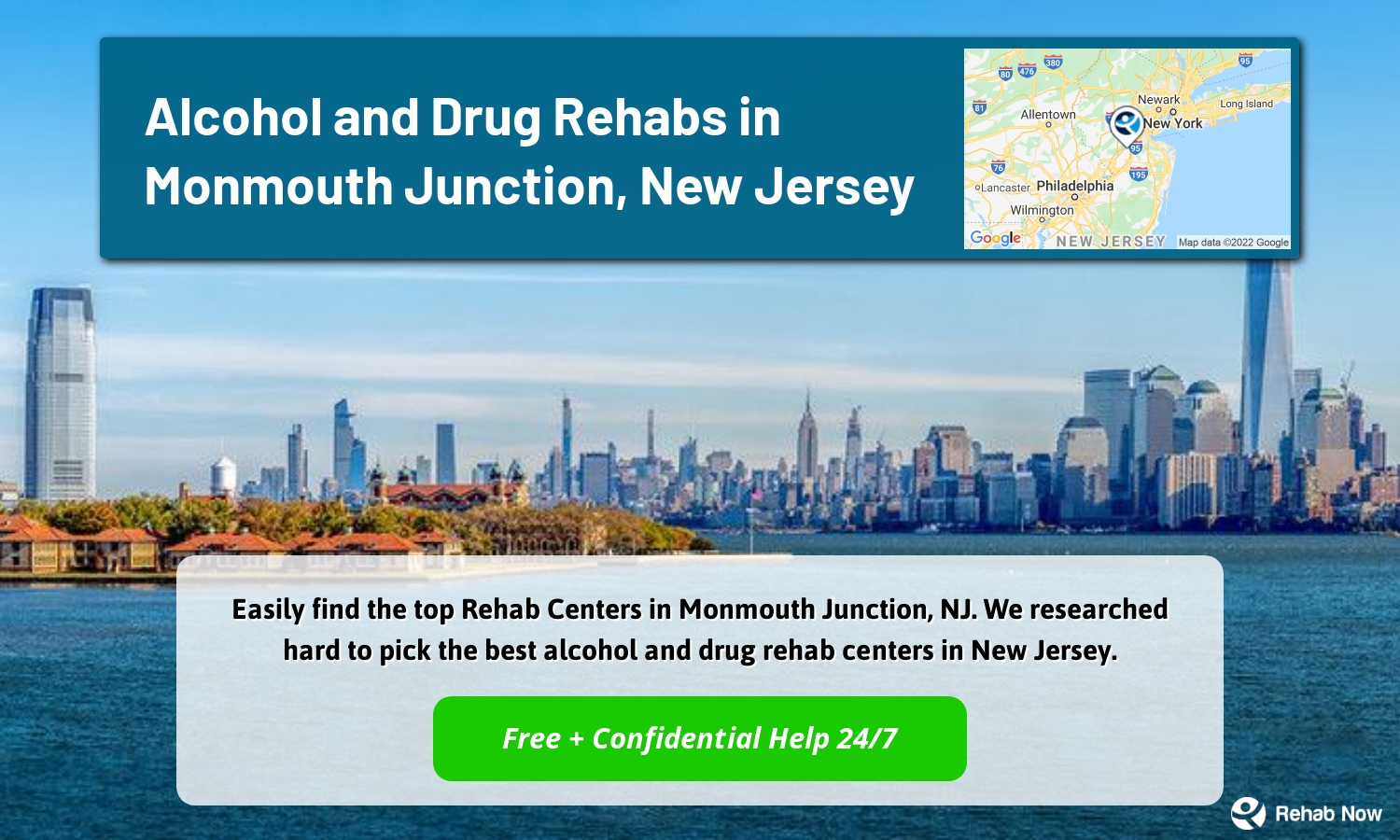 Easily find the top Rehab Centers in Monmouth Junction, NJ. We researched hard to pick the best alcohol and drug rehab centers in New Jersey.
