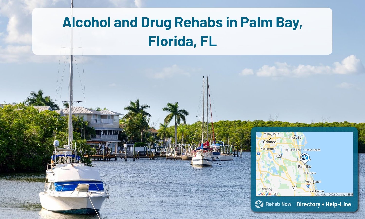 Need treatment nearby in Palm Bay, Florida? Choose a drug/alcohol rehab center from our list, or call our hotline now for free help.
