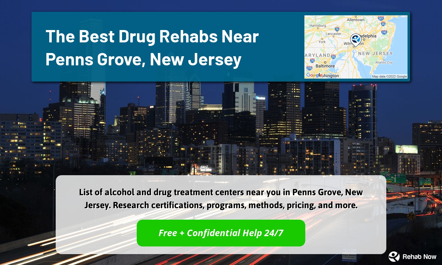 List of alcohol and drug treatment centers near you in Penns Grove, New Jersey. Research certifications, programs, methods, pricing, and more.
