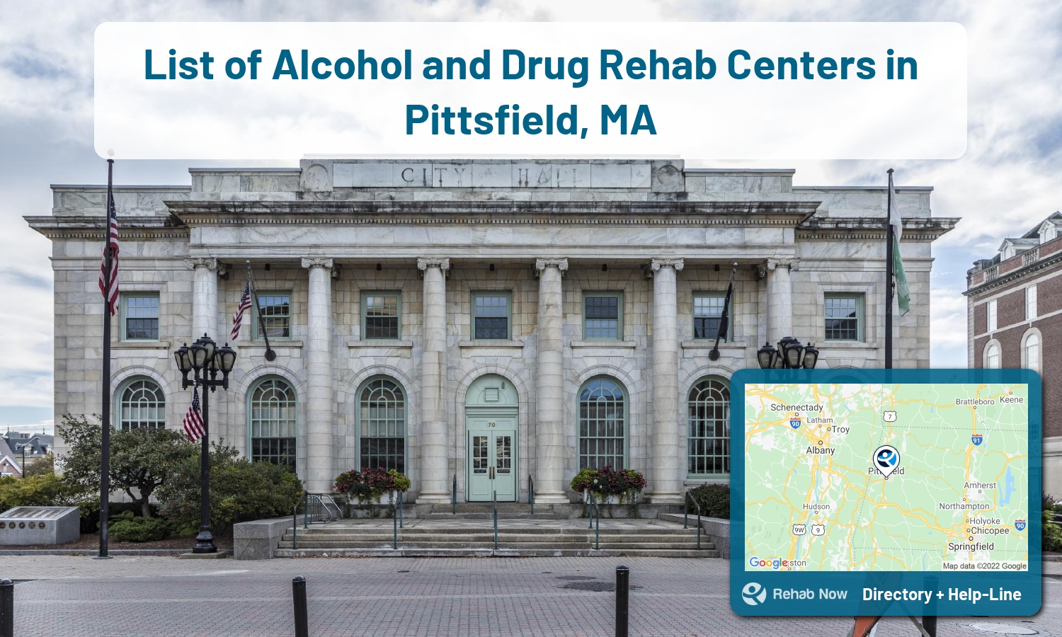 Pittsfield, MA Treatment Centers. Find drug rehab in Pittsfield, Massachusetts, or detox and treatment programs. Get the right help now!