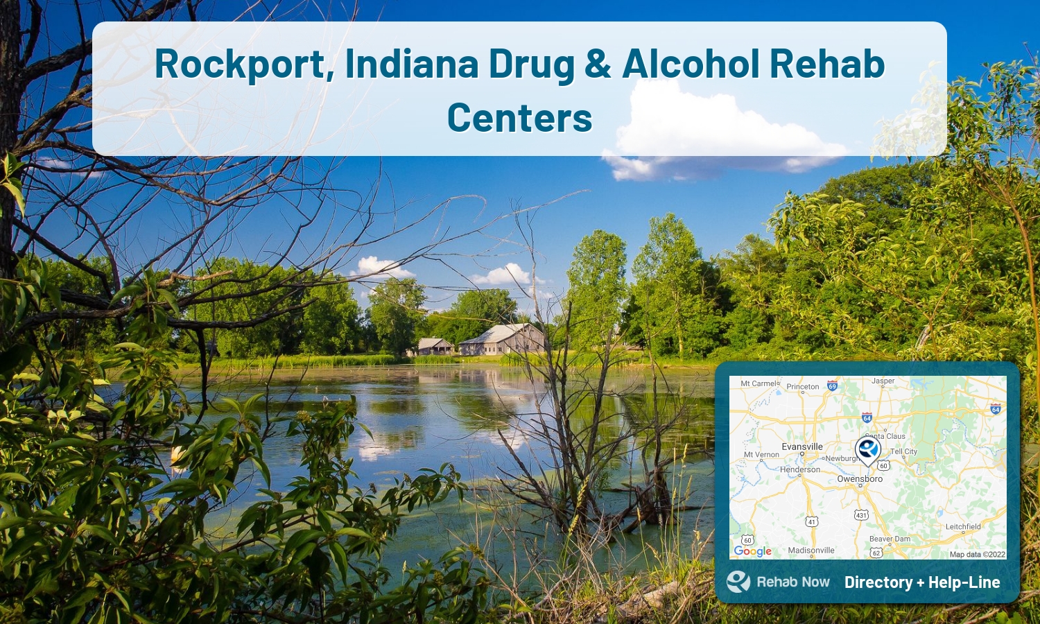 Rockport, IN Treatment Centers. Find drug rehab in Rockport, Indiana, or detox and treatment programs. Get the right help now!