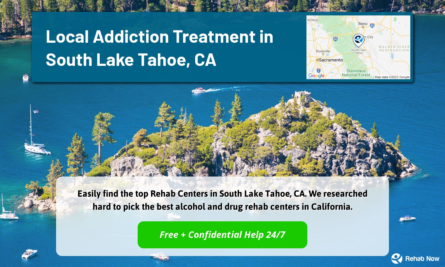 Easily find the top Rehab Centers in South Lake Tahoe, CA. We researched hard to pick the best alcohol and drug rehab centers in California.