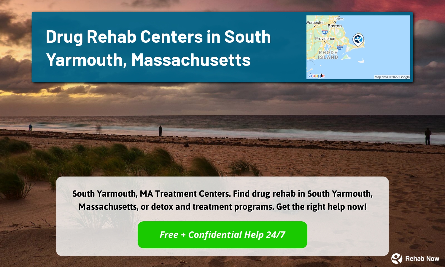 South Yarmouth, MA Treatment Centers. Find drug rehab in South Yarmouth, Massachusetts, or detox and treatment programs. Get the right help now!