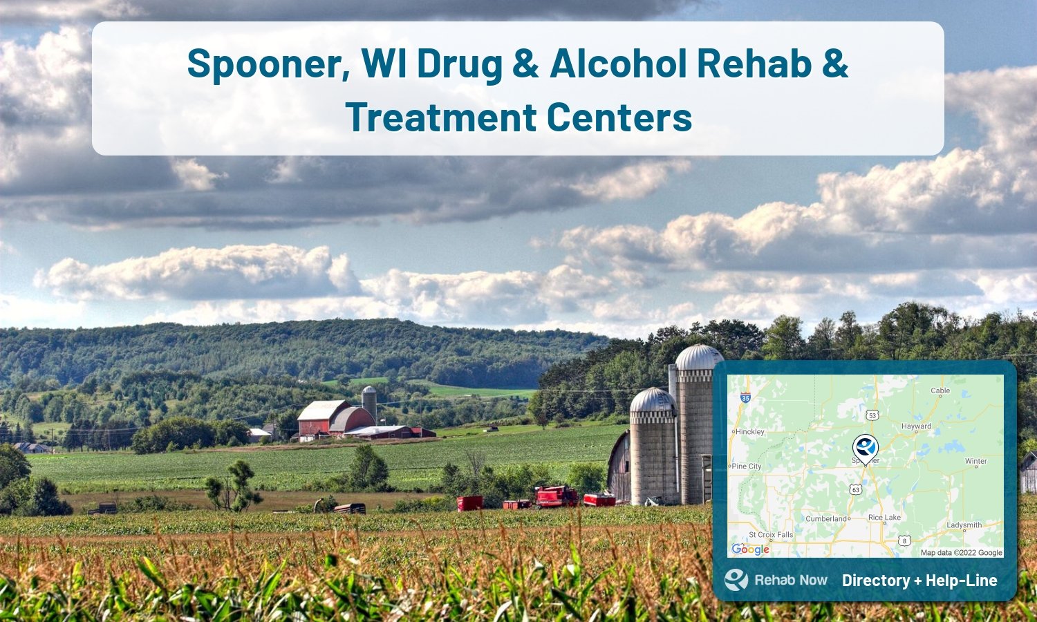 Find drug rehab and alcohol treatment services in Spooner. Our experts help you find a center in Spooner, Wisconsin