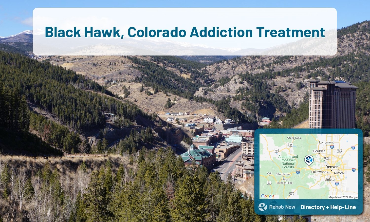 View options, availability, treatment methods, and more, for drug rehab and alcohol treatment in Black Hawk, Colorado