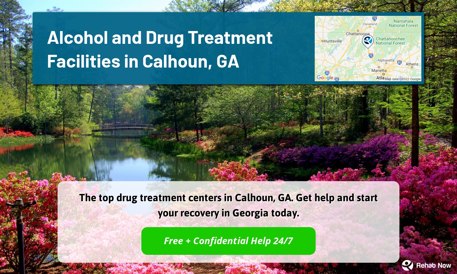 The top drug treatment centers in Calhoun, GA. Get help and start your recovery in Georgia today.