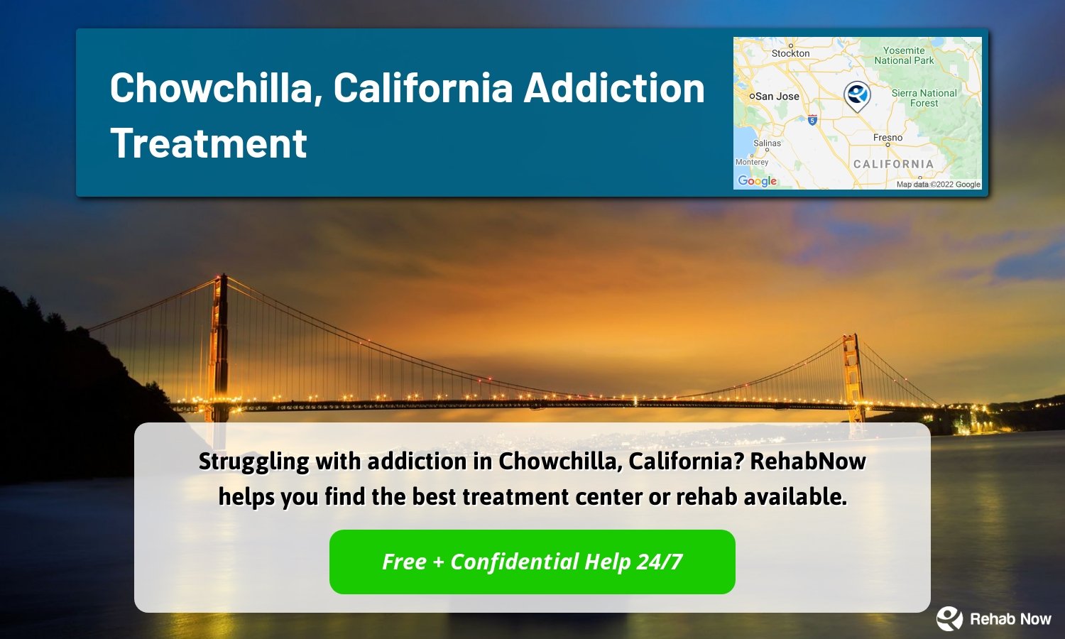 Struggling with addiction in Chowchilla, California? RehabNow helps you find the best treatment center or rehab available.