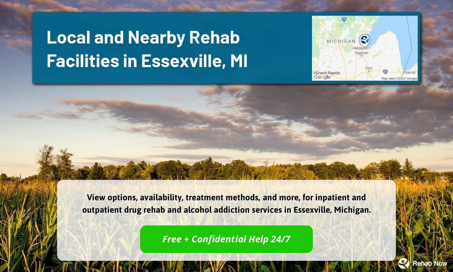 View options, availability, treatment methods, and more, for inpatient and outpatient drug rehab and alcohol addiction services in Essexville, Michigan.