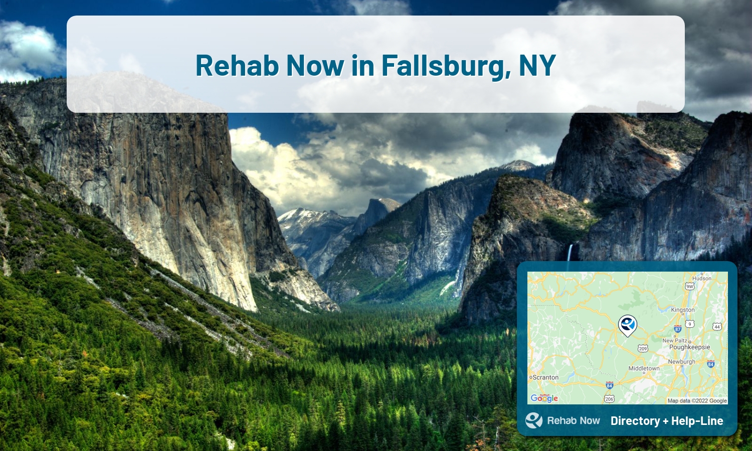 Drug rehab and alcohol treatment services near you in Fallsburg, New York. Need help choosing a center? Call us, free.