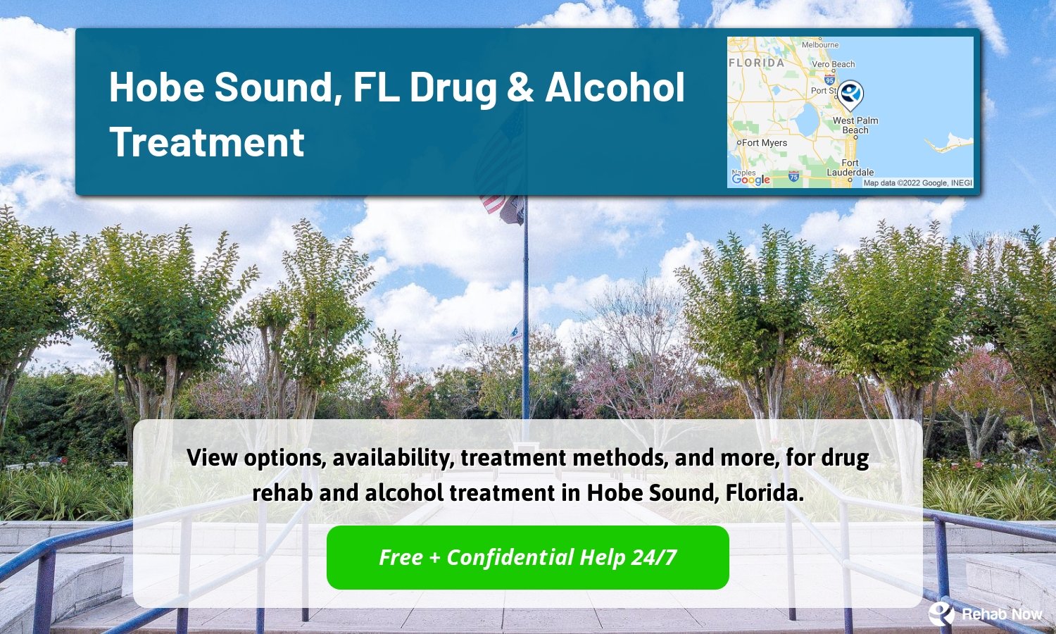 View options, availability, treatment methods, and more, for drug rehab and alcohol treatment in Hobe Sound, Florida.