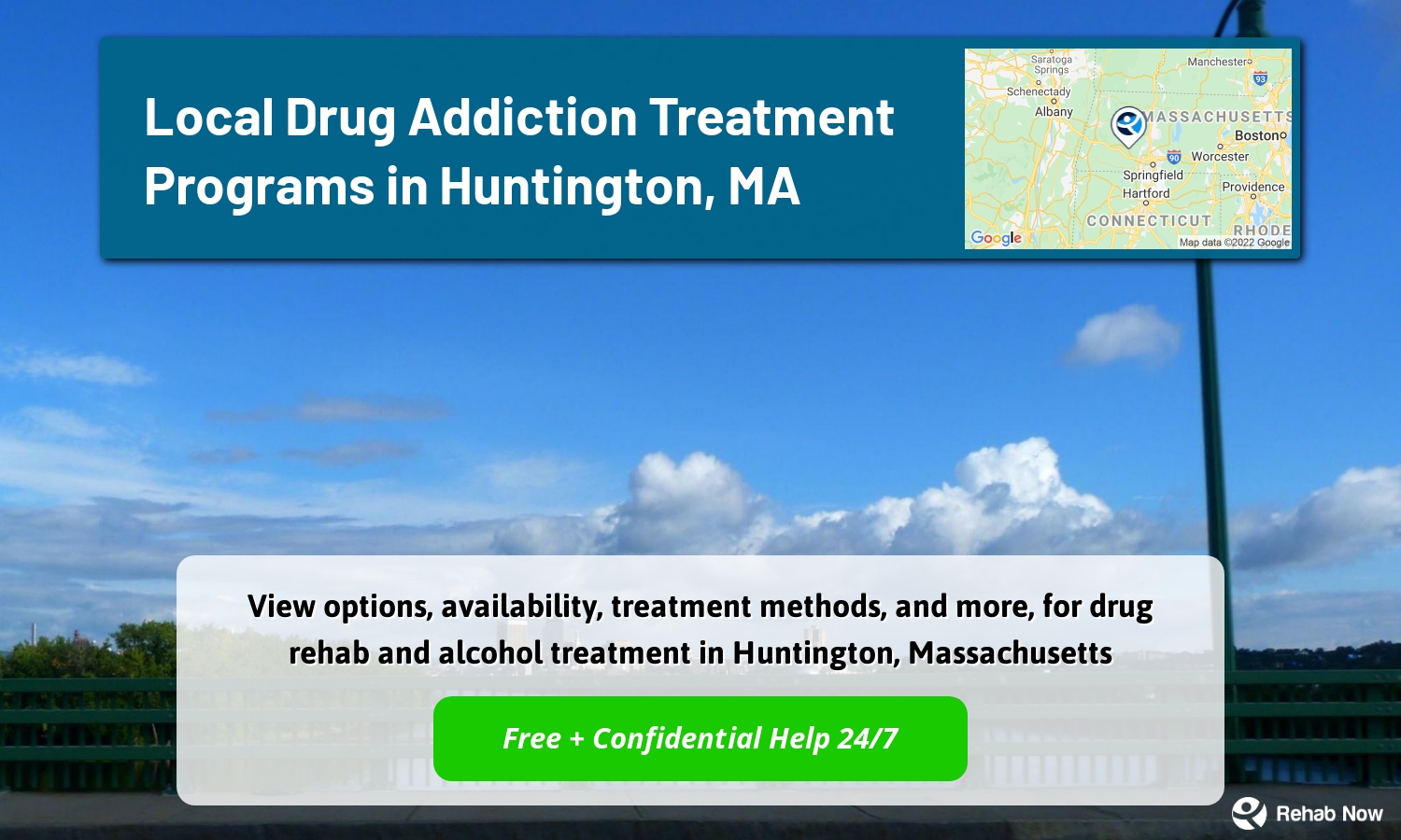 View options, availability, treatment methods, and more, for drug rehab and alcohol treatment in Huntington, Massachusetts