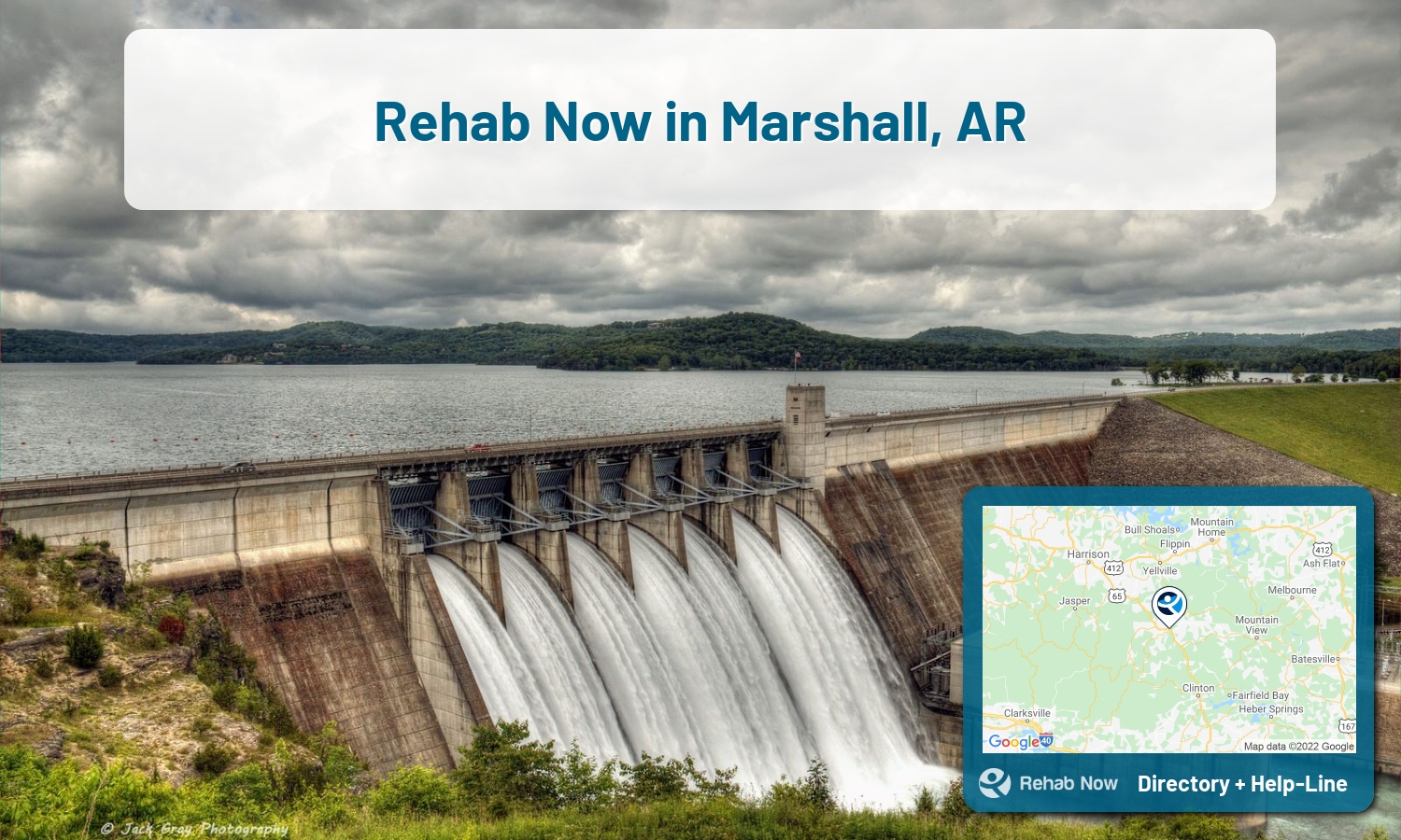 Drug rehab and alcohol treatment services nearby Marshall, AR. Need help choosing a treatment program? Call our free hotline!