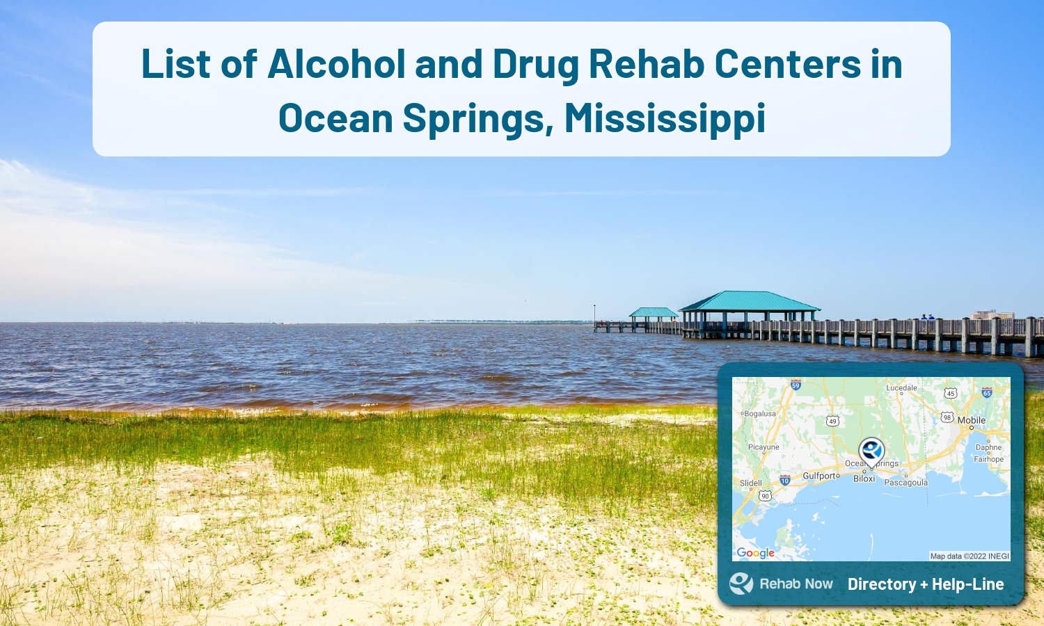 View options, availability, treatment methods, and more, for drug rehab and alcohol treatment in Ocean Springs, Mississippi