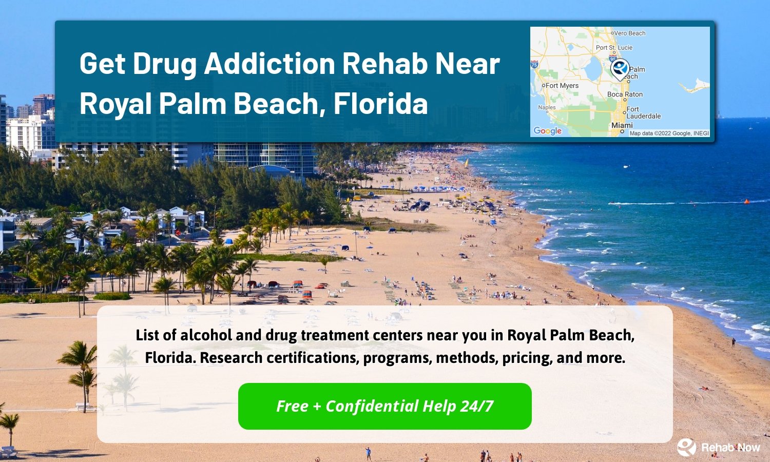 List of alcohol and drug treatment centers near you in Royal Palm Beach, Florida. Research certifications, programs, methods, pricing, and more.
