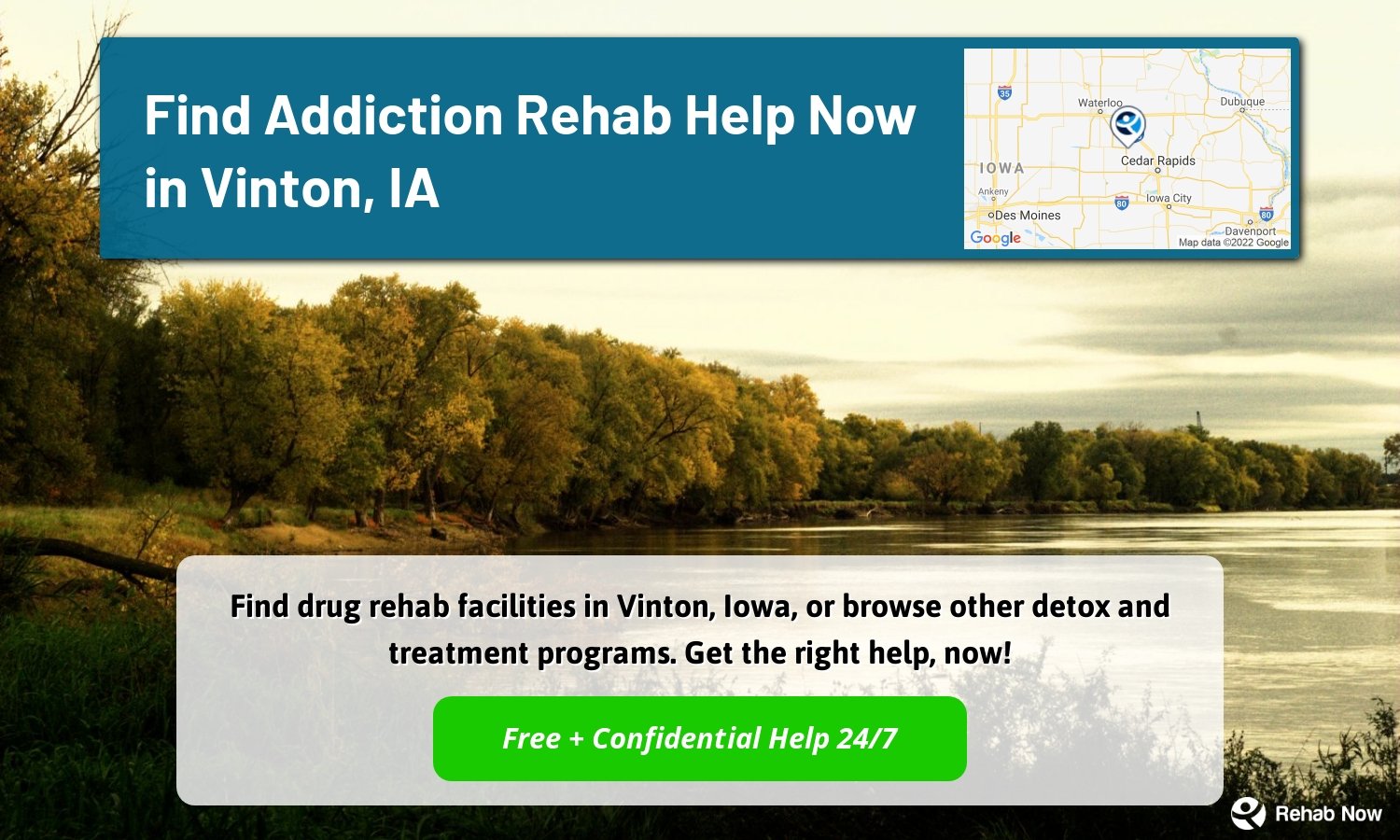 Find drug rehab facilities in Vinton, Iowa, or browse other detox and treatment programs. Get the right help, now!