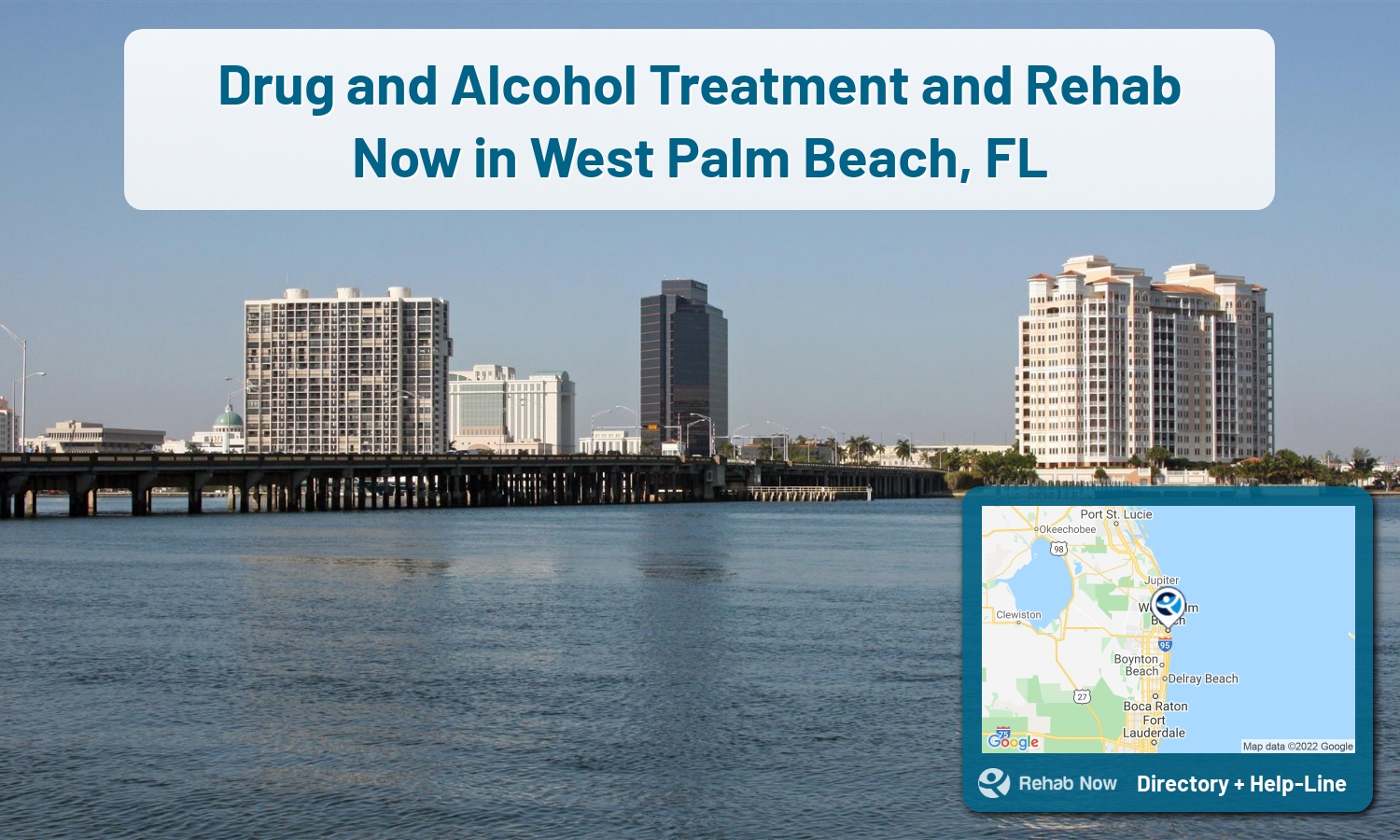 West Palm Beach, FL Treatment Centers. Find drug rehab in West Palm Beach, Florida, or detox and treatment programs. Get the right help now!