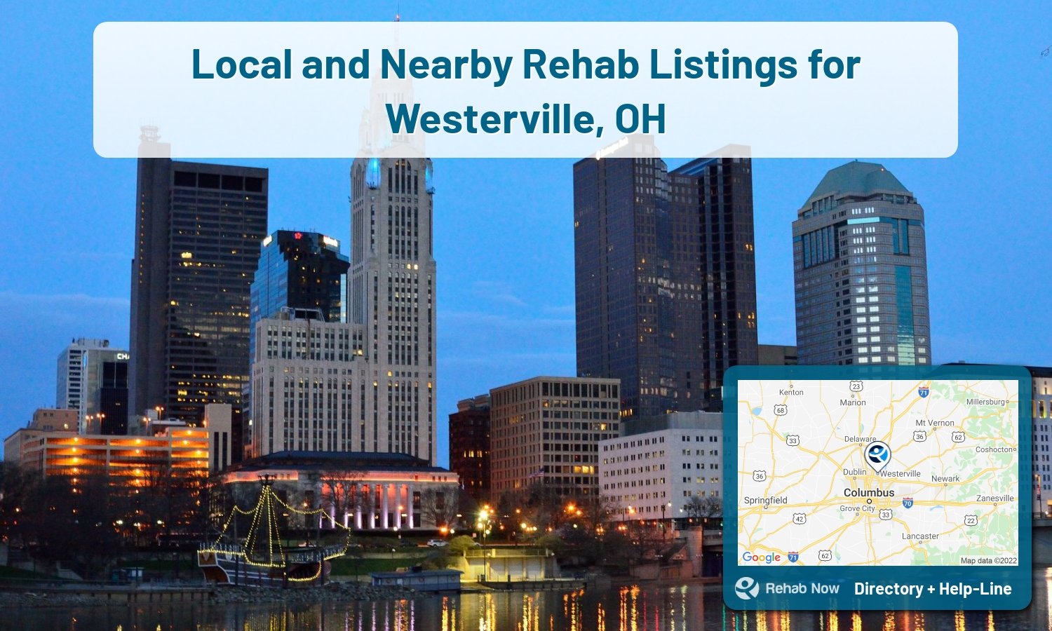 Need treatment nearby in Westerville, Ohio? Choose a drug/alcohol rehab center from our list, or call our hotline now for free help.