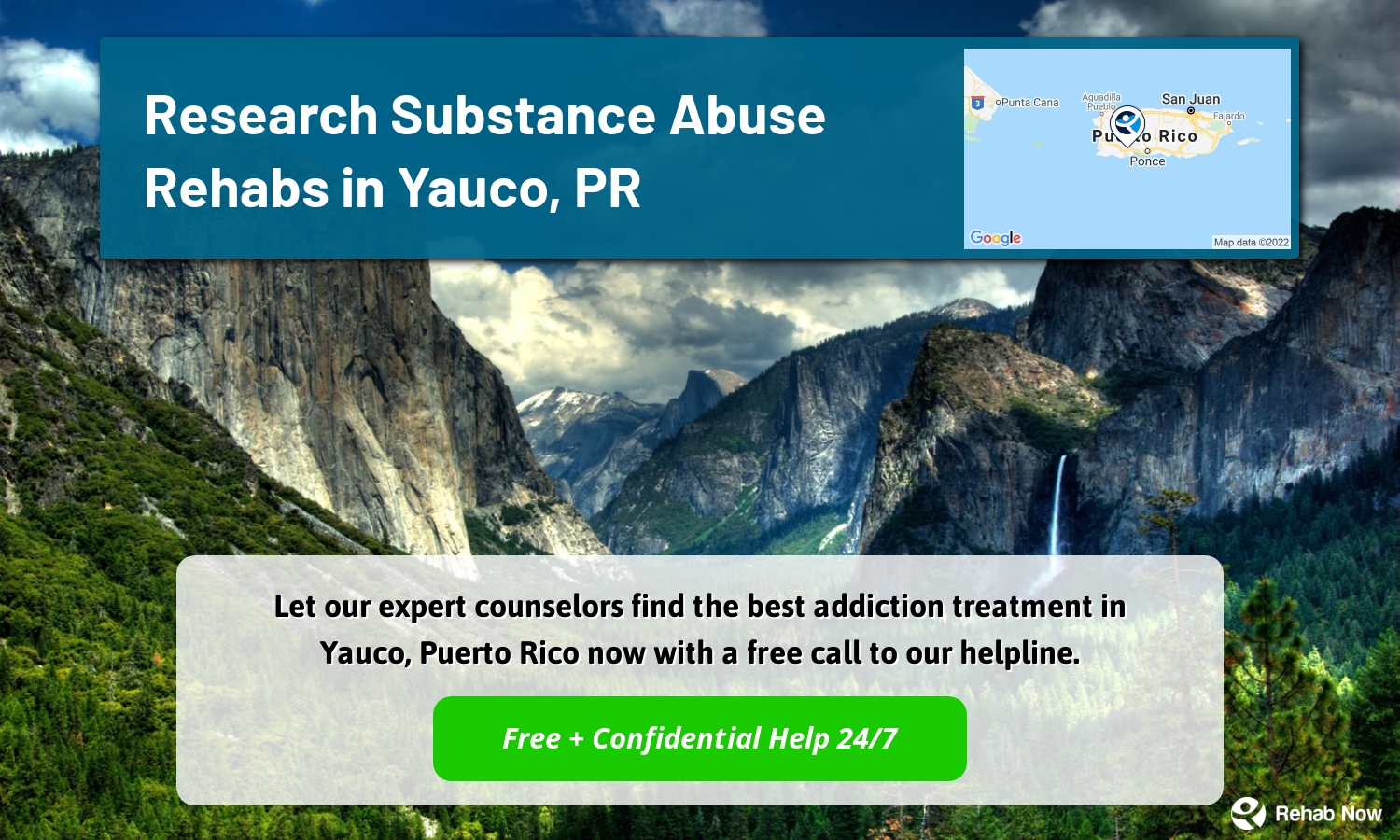 Let our expert counselors find the best addiction treatment in Yauco, Puerto Rico now with a free call to our helpline.