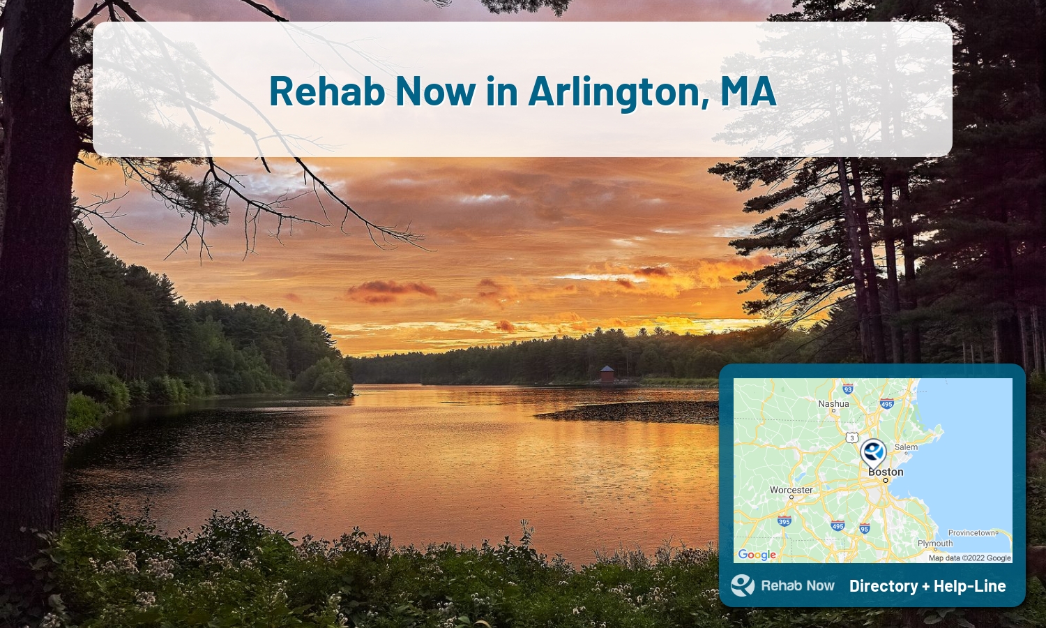 Drug rehab and alcohol treatment services nearby Arlington, MA. Need help choosing a treatment program? Call our free hotline!