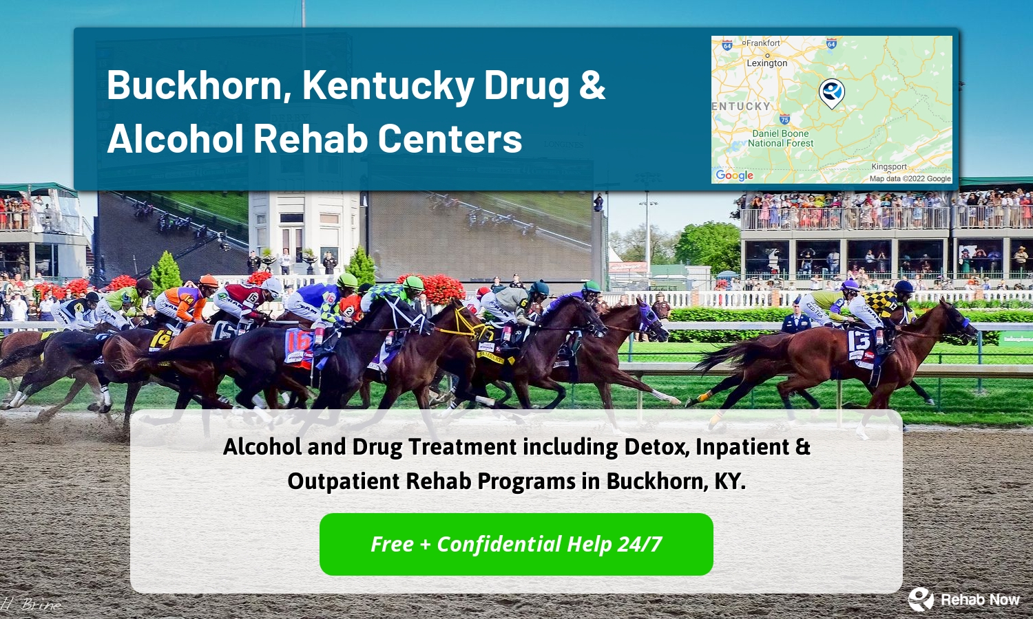Alcohol and Drug Treatment including Detox, Inpatient & Outpatient Rehab Programs in Buckhorn, KY.