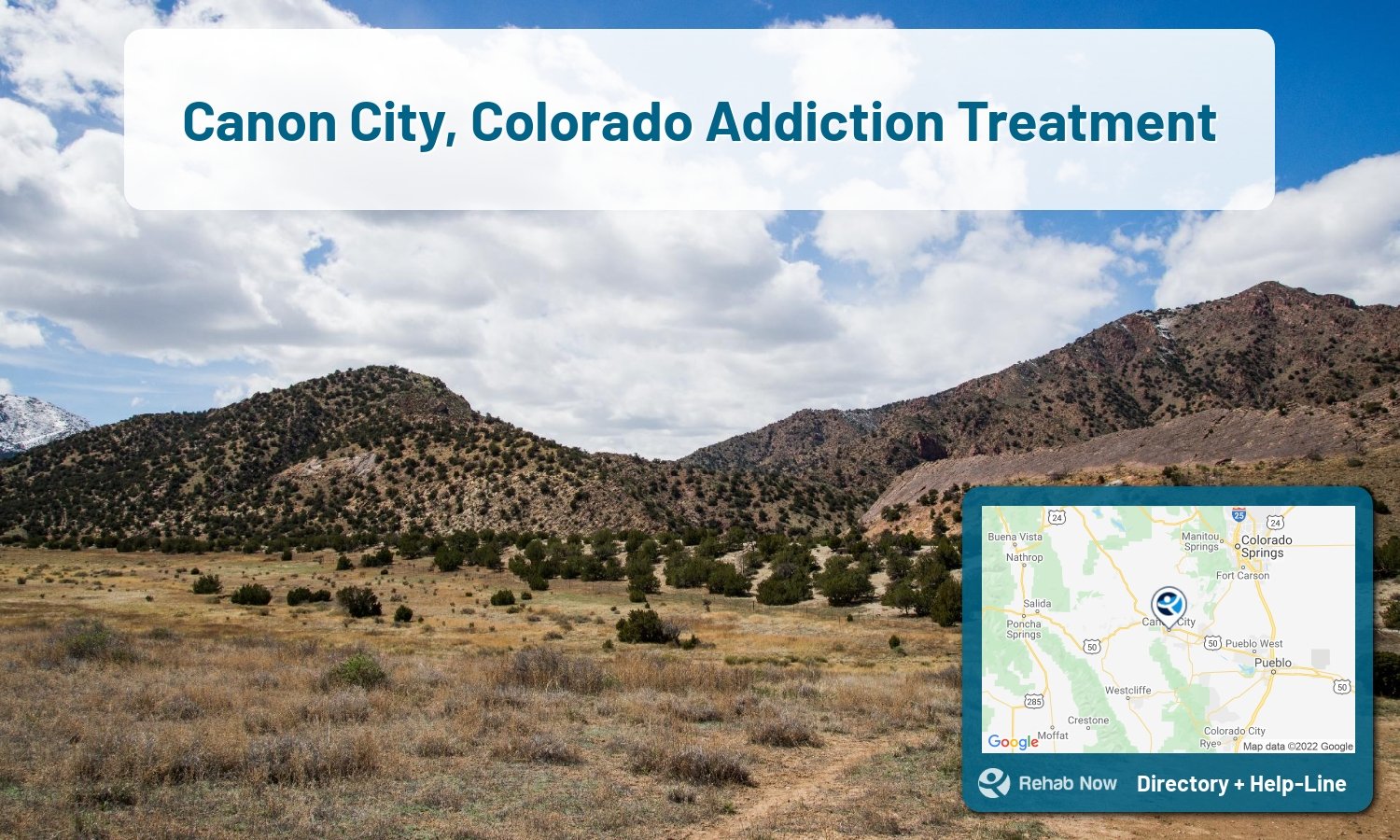 Let our expert counselors help find the best addiction treatment in Canon City, Colorado now with a free call to our hotline.