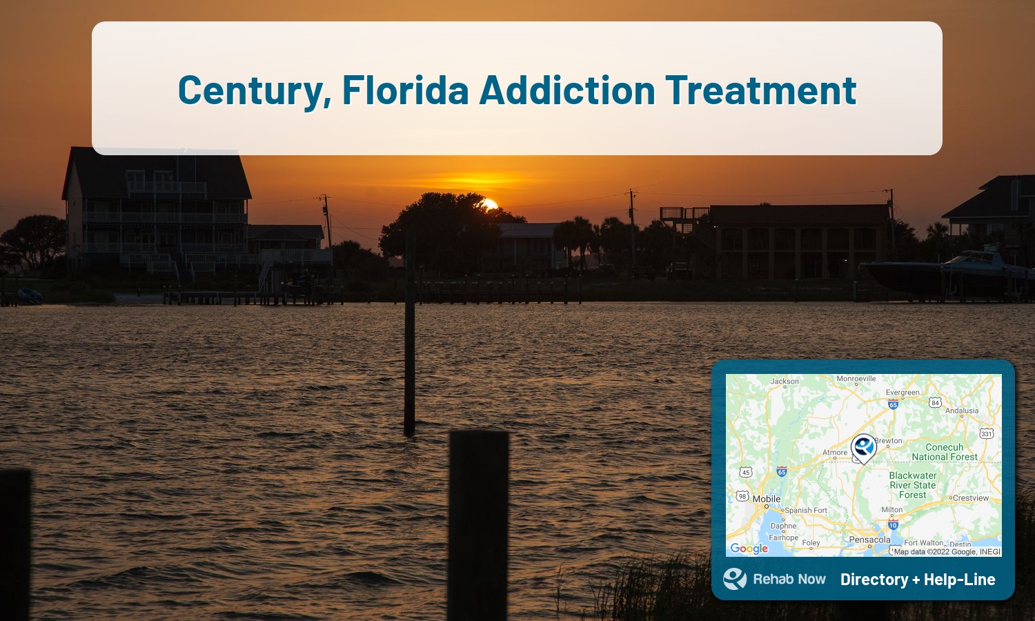Find drug rehab and alcohol treatment services in Century. Our experts help you find a center in Century, Florida