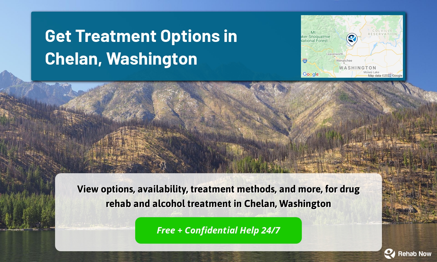View options, availability, treatment methods, and more, for drug rehab and alcohol treatment in Chelan, Washington